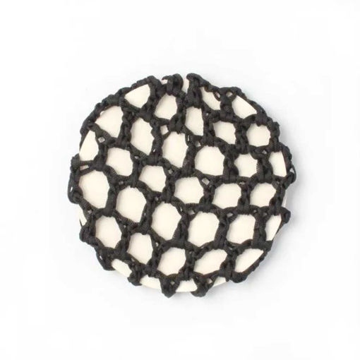 Picture of BUN NET RIBBON BLACK 10CM